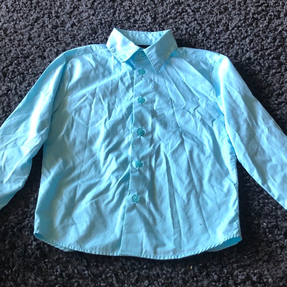 Boys' Blue Van Heusen Button Down Shirt